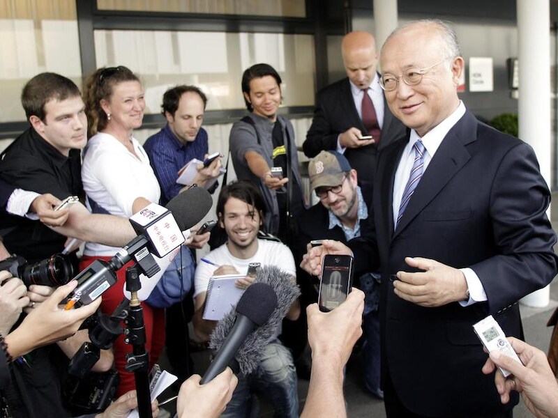 IAEA-baas Yukiya Amano.