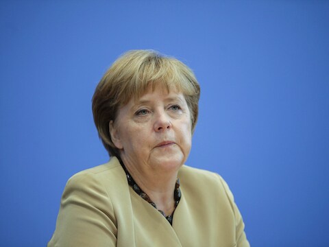 Angela Merkel.