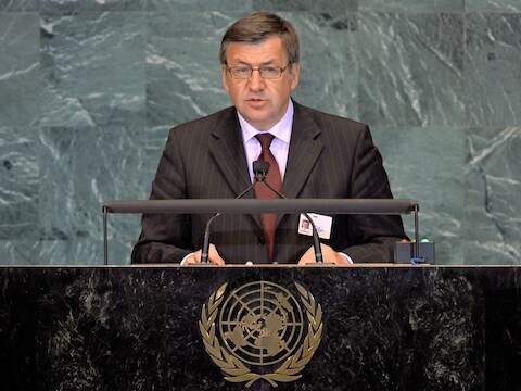 Minister van Buitenlandse Zaken Steven Vanackere (CD&amp;V).