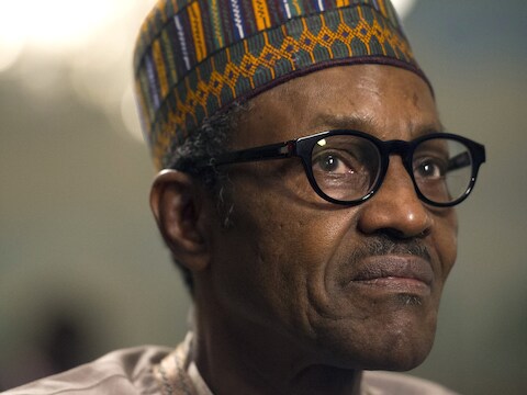 Nigeriaans president Muhammadu Buhari.