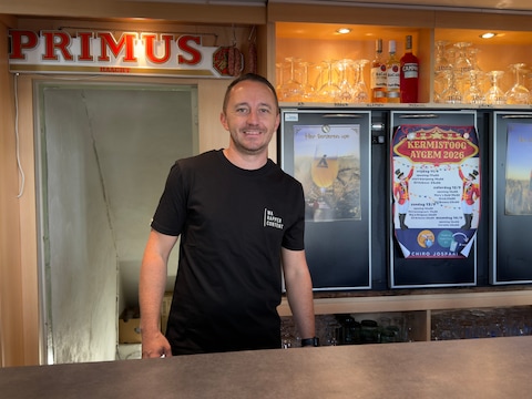 Glenn D'Haemers is de nieuwe uitbater van 'T Aygems Cafeetje.