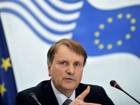 Horst Reichenbach, hoofd van de Europese taskforce.