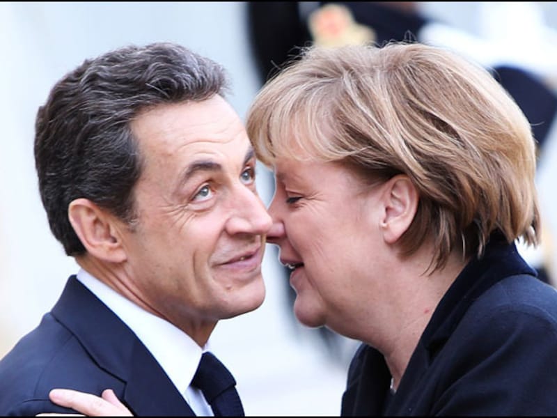 Hoe sterk zijn de verenigde armen van Sarkozy en Merkel?