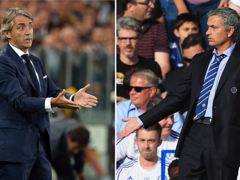 Mancini vs Mourinho, pschychologische oorlogsvoering in de aanloop naar Galatasaray-Chelsea.