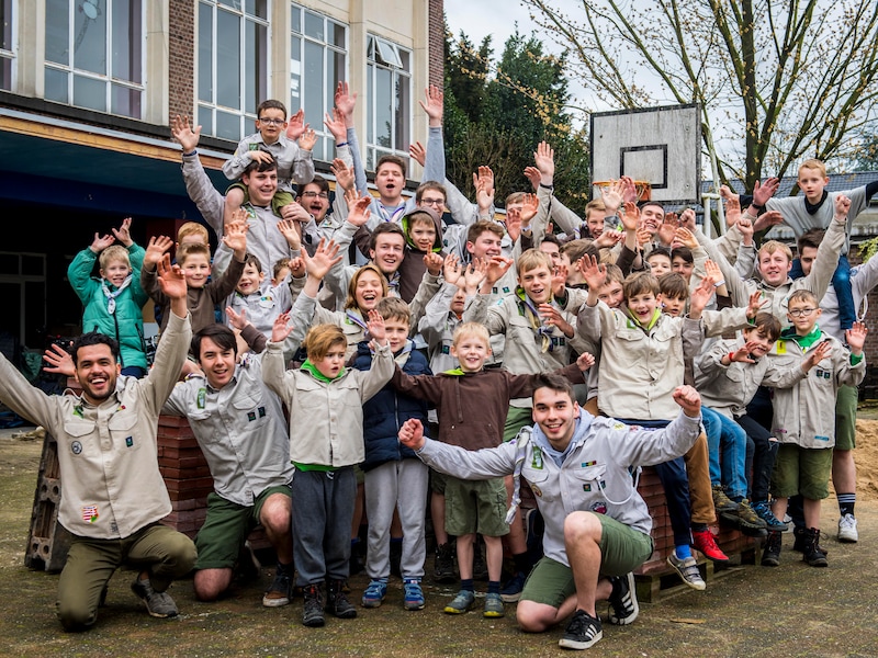 De Scouts Hemiksem, hier op een archiefbeeld. 