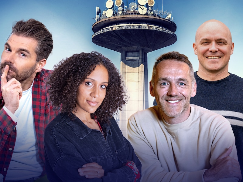 Kobe Ilsen, Karine Claassen, Xavier Taveirne en Philippe Geubels. 