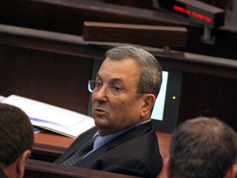 Ehud Barak.