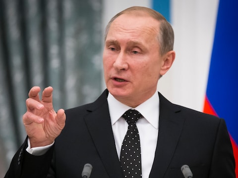 Russisch president Vladimir Poetin.