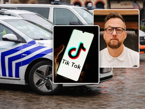 De politie bekijkt of TikTok een aanvulling kan zijn op haar bestaande communicatiekanalen. (inzet: Gentse politiewoordvoerder Matto Langeraert)