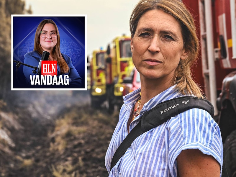 🎧Onze journalist in het spoor van de Franse brandweer: “Weinig optimisme, morgen wordt een bloedhete dag”