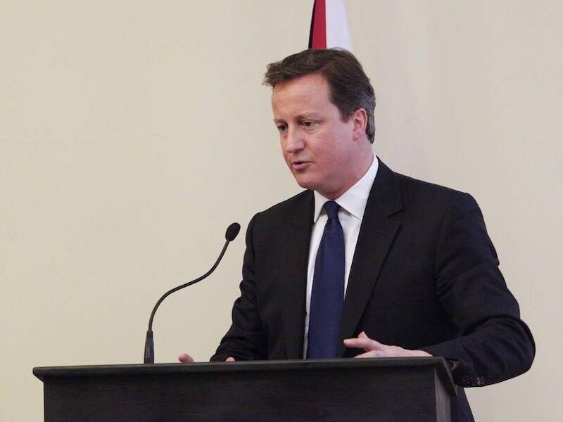 De Conservatie Partij van premier David Cameron is verdeeld over de kwestie.