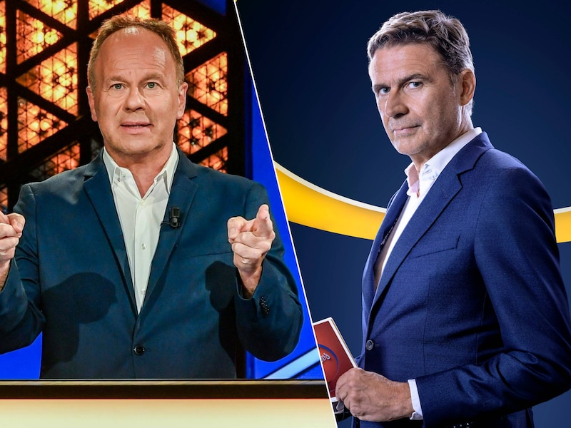 Ben Crabbé in ‘Blokken’ en Erik Van Looy in 'De slimste mens ter wereld’