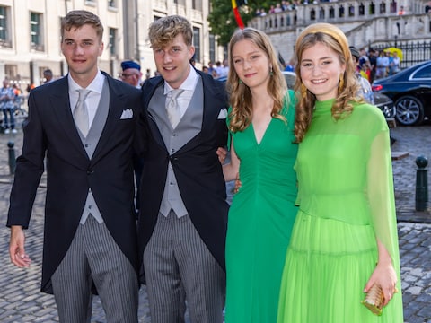 Gabriël, Emmanuel, Eléonore en Elisabeth.