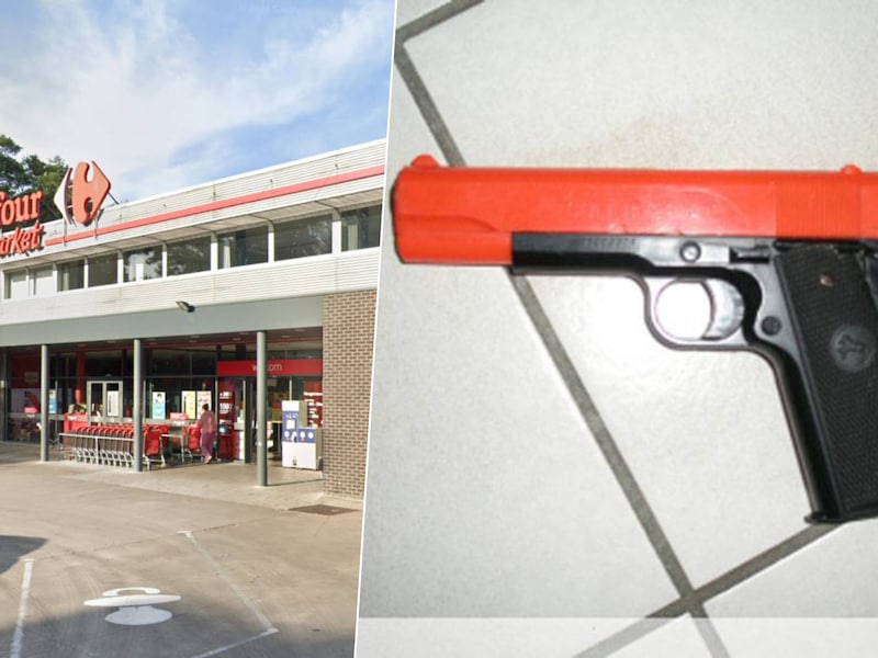 Politie rukt massaal uit naar Carrefour in Hoogstraten voor ‘man met wapen’, maar die blijkt helemaal niet gevaarlijk