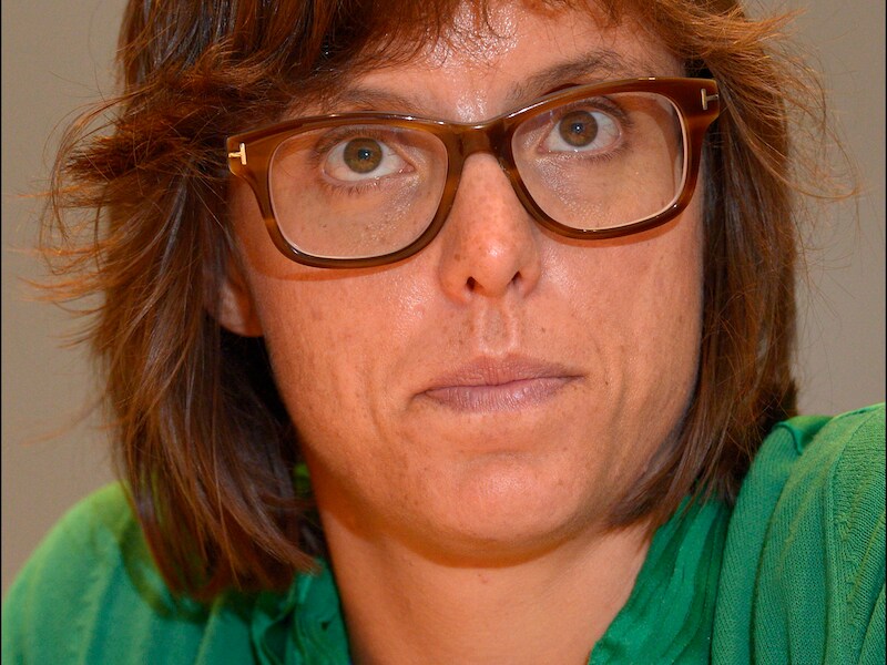 Sarah Smeyers krijgt de wind van voren.