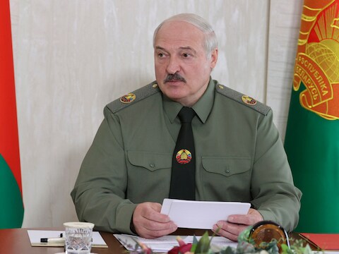Aleksander Loekasjenko, president van Wit-Rusland.