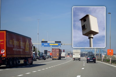 Deze flitspaal in Antwerpen verrast elk uur 13 bestuurders e