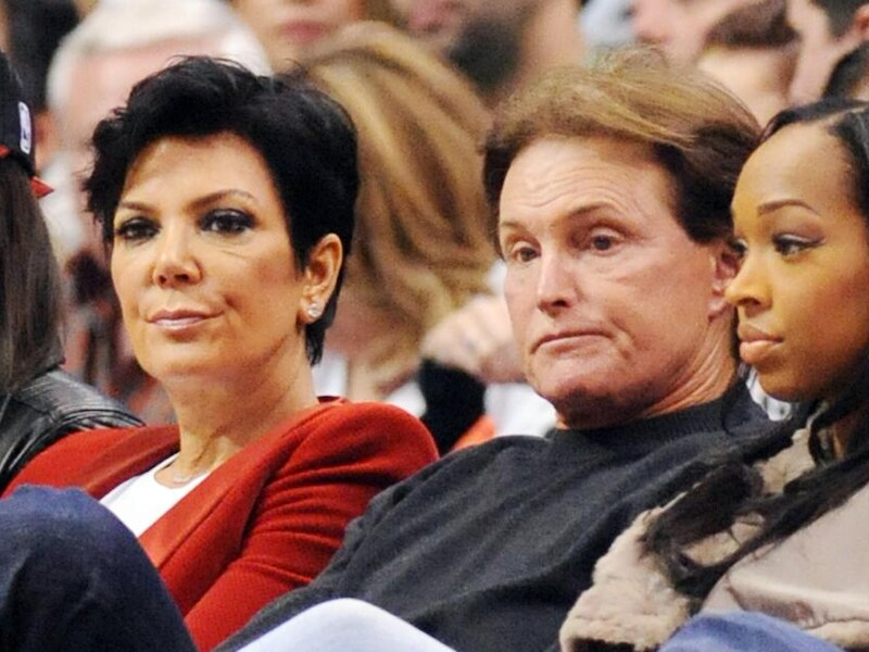 Kris en haar ex Bruce Jenner
