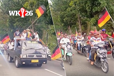 KIJK. Overal Duitse vlaggen... in Indonesië: waarom klein ei