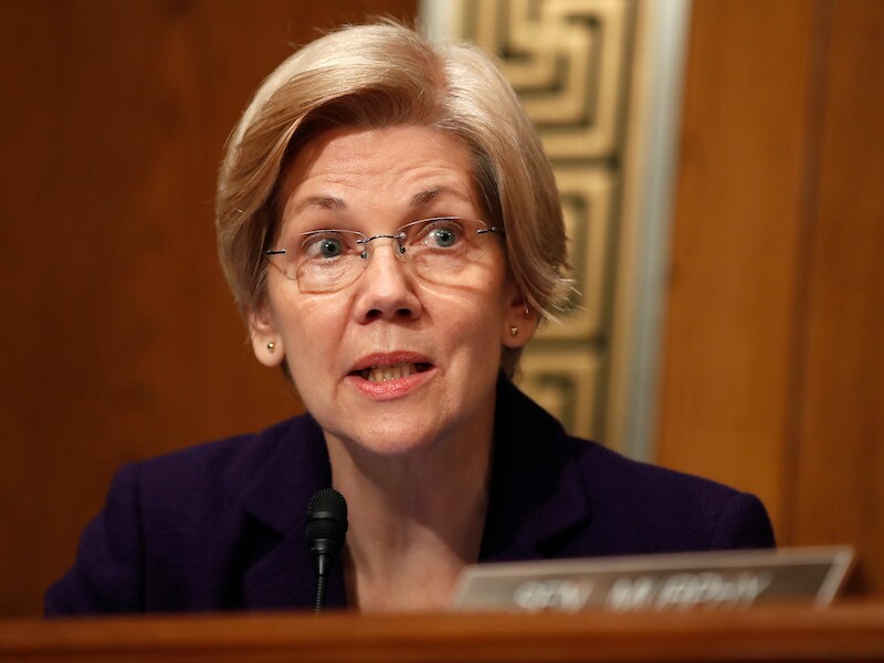 Senator Elizabeth Warren.
