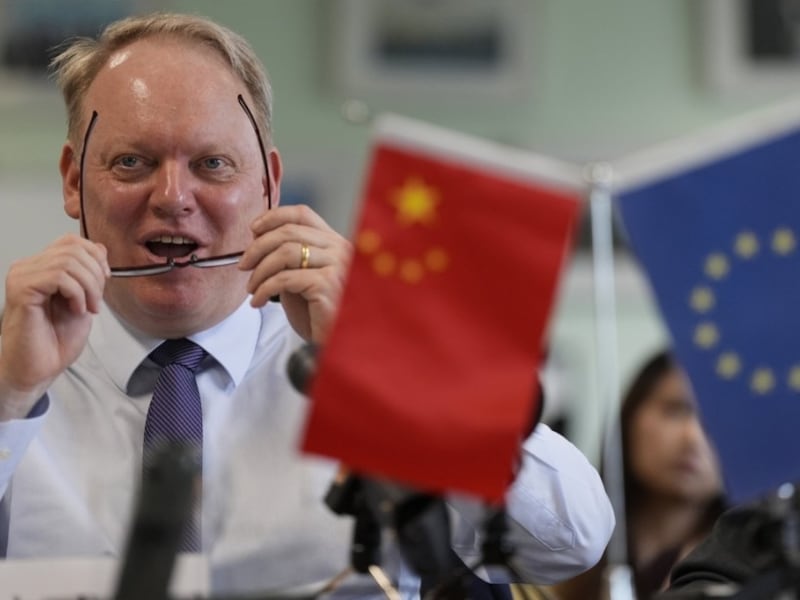 Jens Eskelund, de voorzitter van de Europese Kamer van Koophandel.