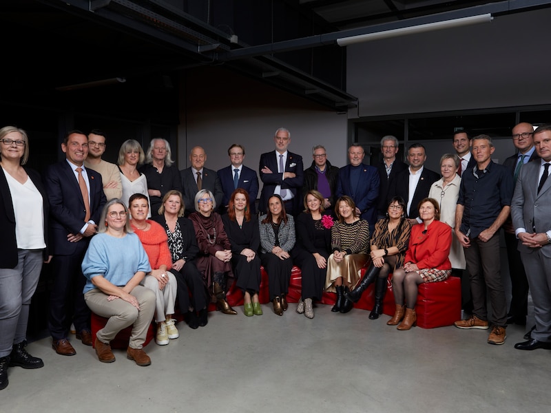 Gemeenteraad en stadsbestuur Diest.