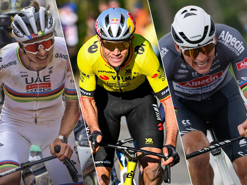 Wie reed meeste kilometers? En wie won het vaakst? Zo liep Ronde-voorbereiding van Pogacar, Van Aert en Van der Poel