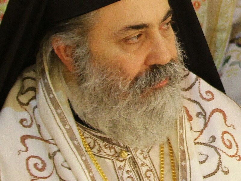 Bisschop Boulos Yazij van de Grieks-orthodoxe kerk.