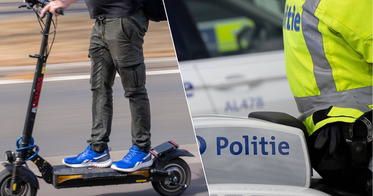 Stepper slaat op de vlucht voor politie in Hoboken en botst tegen auto ...