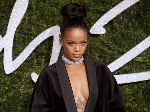 Rihanna op de rode loper.
