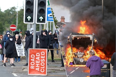 Protesten in Belfast na mensaanval door man uit Soedan: demo
