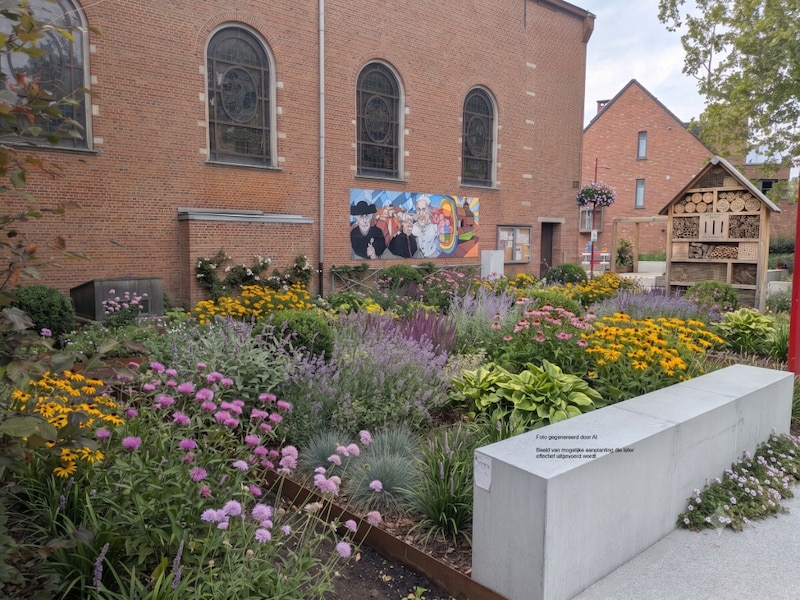 Meer groen, zitplekken en veilige wandelroutes: vernieuwd Kerkplein opnieuw open