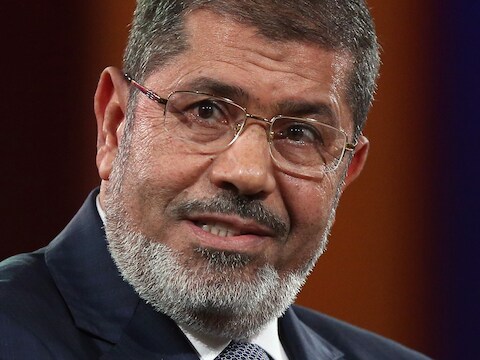 Oud-president van Egypte, Mohamed Mursi.