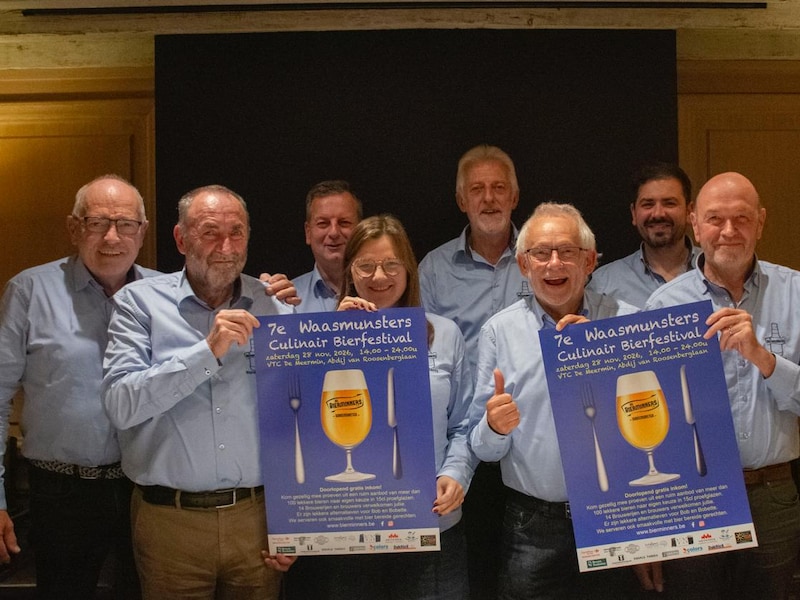 Culinair bierfestival Bierminners Waasmunster