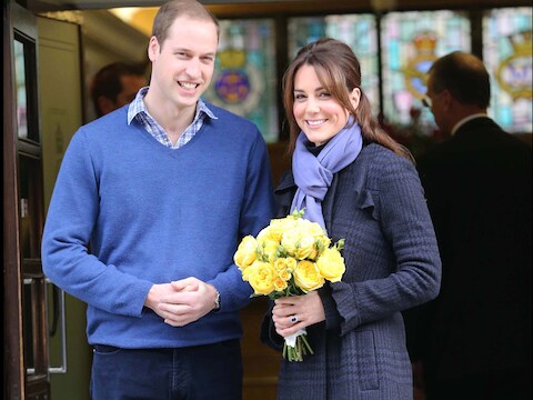 De geboorte van het eerste kind van prins William en hertogin Kate wordt verwacht in juli.