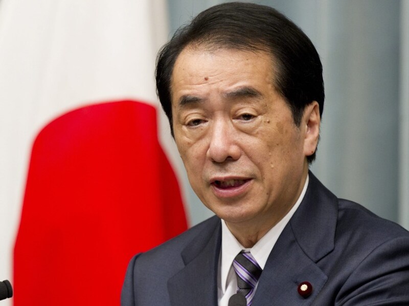 De Japanse premier Naoto Kan is nog nooit zo onpopulair geweest.