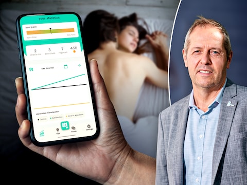 Uroloog Piet Hoebeke neemt Melonga onder de loep, een app die je leert om je zaadlozing langer uit te stellen. 