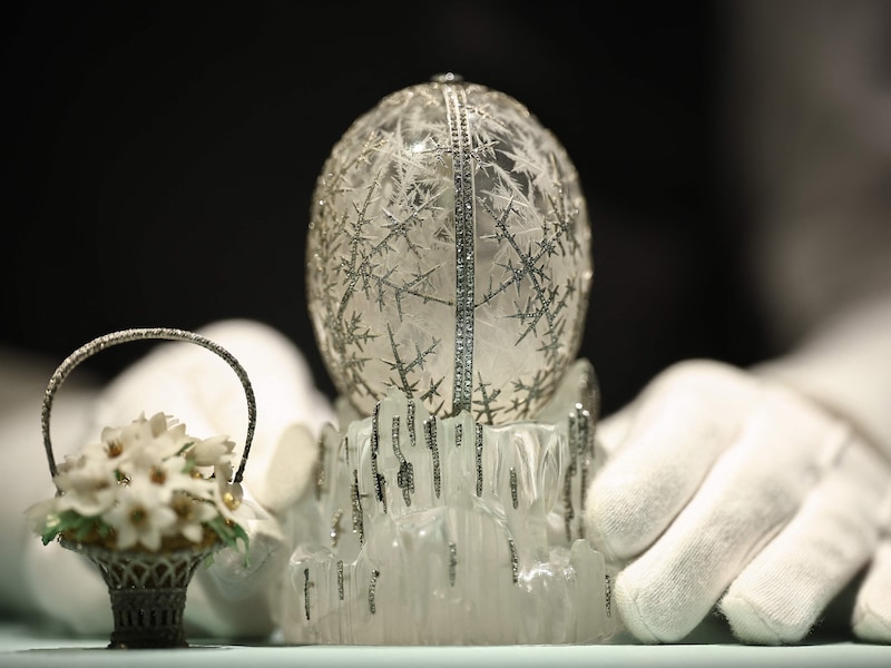 “Het allerbeste”: zeldzaam Fabergé-ei geveild voor recordprijs van 26 miljoen euro
