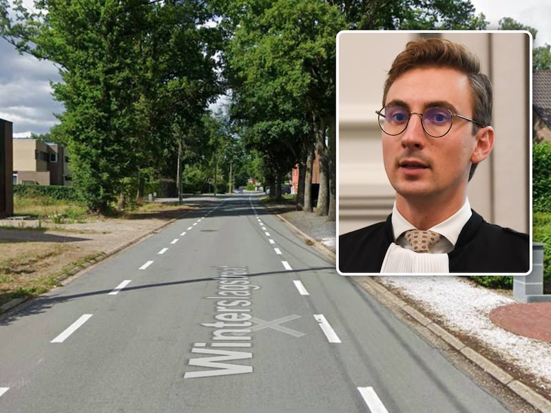 Het ongeval gebeurde in de Winterslagstraat in Genk. Inzet: Advocaat Christophe Daerden nam het in de zitting op voor de bestuurster van de wagen.