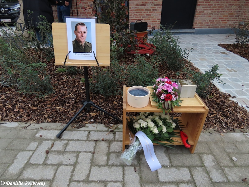 Verzetsstrijder Florent Siebens uit Ruisbroek (Puurs-Sint-Amands) kreeg een struikelsteen ter hoogte van zijn geboortewoning.