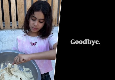 KIJK. Renad (11) uit Gaza, die viraal ging met kookvideo’s, deelt verontrustende boodschap: “Vaarwel”