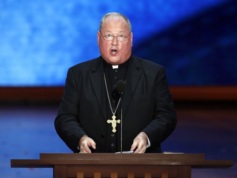 Kardinaal Timothy Dolan.