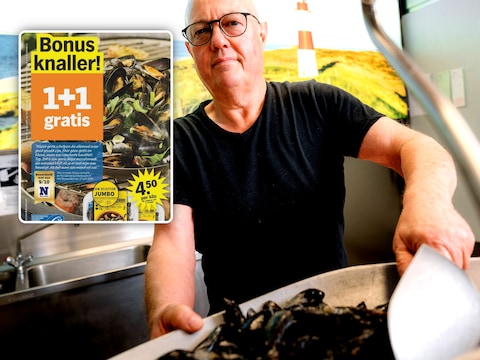 De straffe promo’s rond mosselen in de supermarkten zorgen voor onbegrip bij mosselhandelaars als André Bols.
