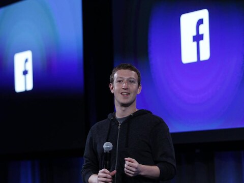 De CEO van Facebook, Mark Zuckerberg.