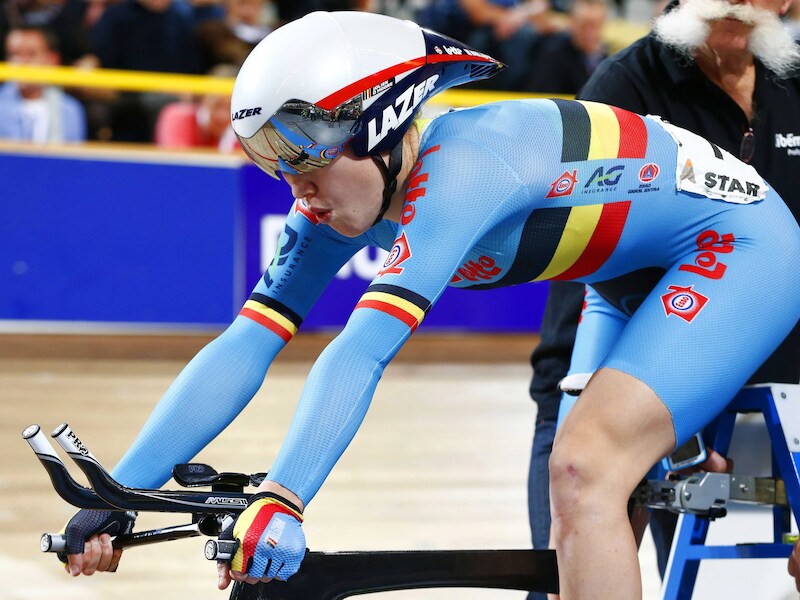 Onze landgenote Jolien D'hoore (24) had even uitzicht op goud in het omnium, maar pakte uiteindelijk zilver.