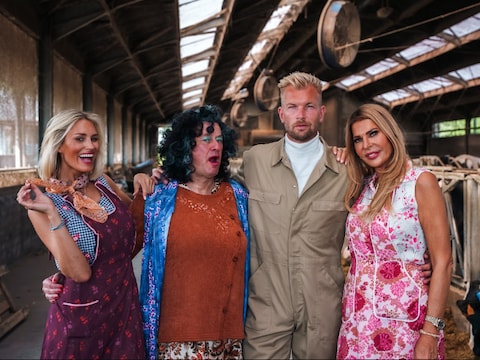Ruben Van Gucht, Amy De Winter, Annelies Schetters en Bart De Pauw. 