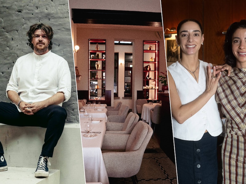 Chef Tom Loockx van Fuzz / restaurant Lito / zussen Touba en Hanan van restaurant Mouton