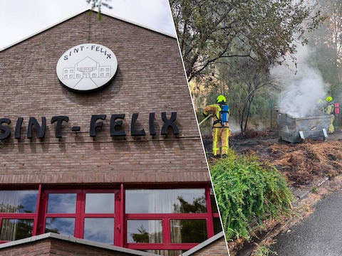 De brandweer kwam maandagochtend ter plaatse bij WZC Sint-Felix in Herne.
