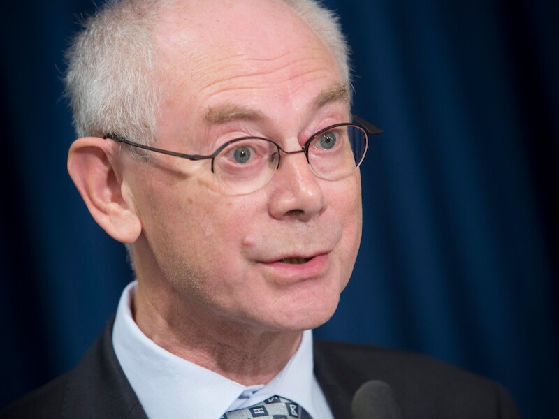 Herman Van Rompuy, voorzitter van de Europese Raad.