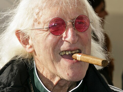 Jimmy Savile (1926-2011).